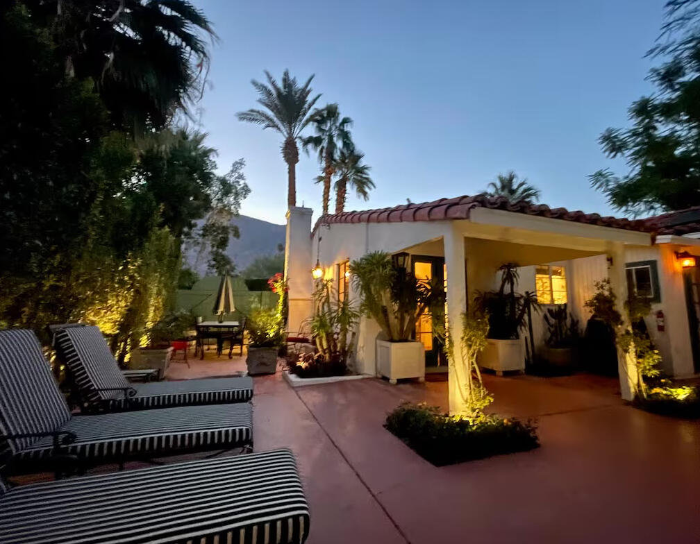 Night shot back of house