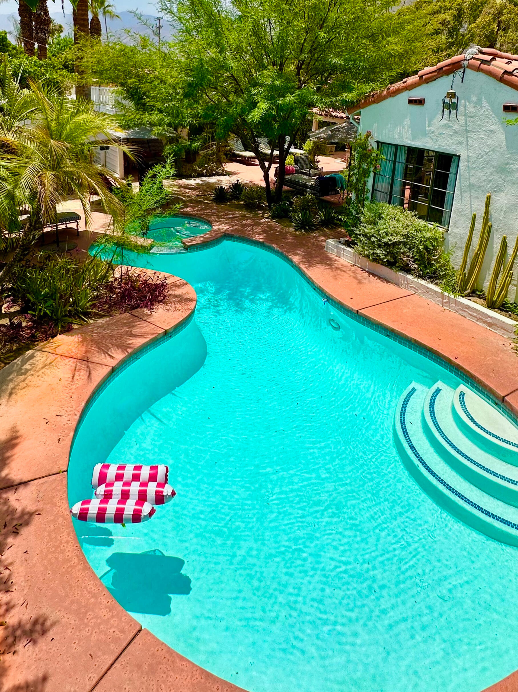 Pool from above